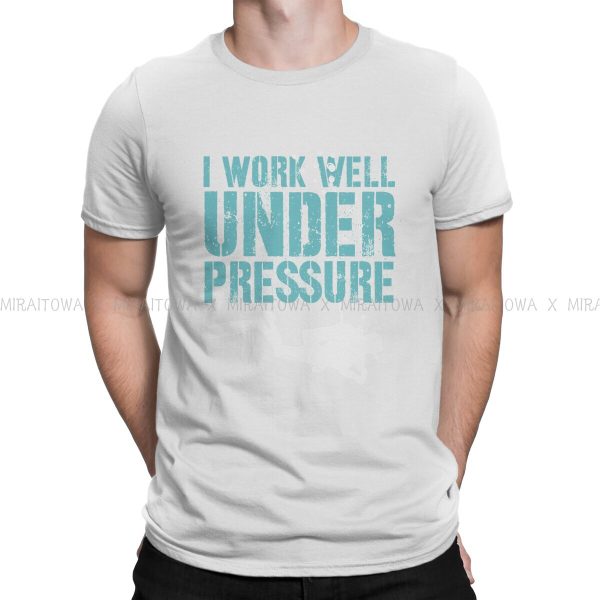 Scuba diving T-Shirt for Men | I Work Well Under Pressure Online-Verkauf – Bild 5