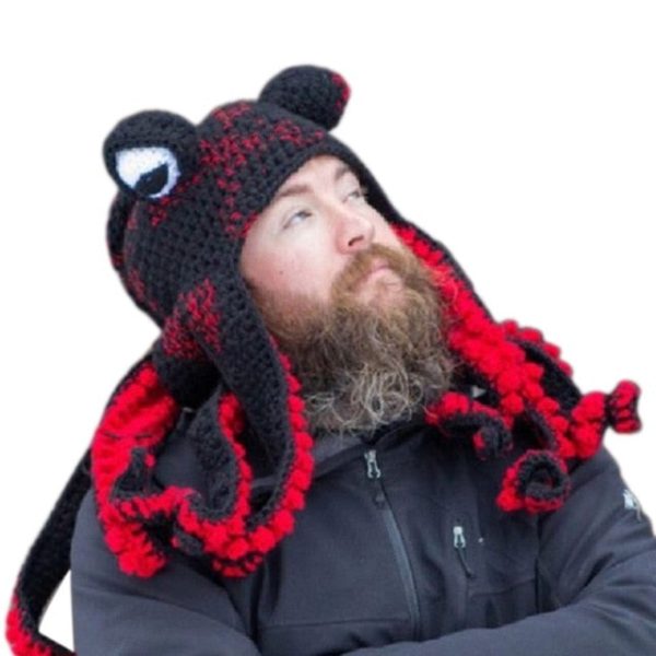 Knitted Octopus Hat Online-Verkauf – Bild 4