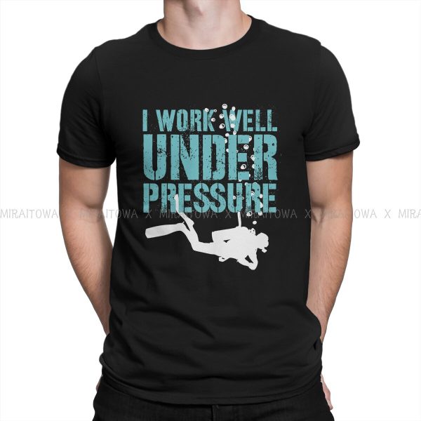 Scuba diving T-Shirt for Men | I Work Well Under Pressure Online-Verkauf