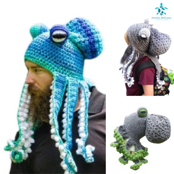 Knitted Octopus Hat Online-Verkauf – Bild 3