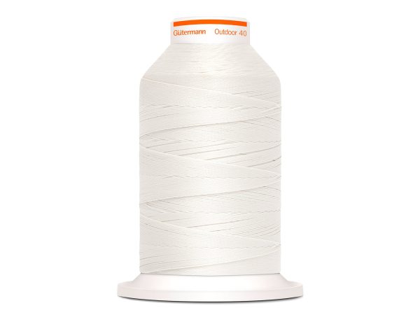 Gütermann Outdoor 40 - UV beständiges Nähgarn (400m) 1005 - Reinweiß Online-Verkauf